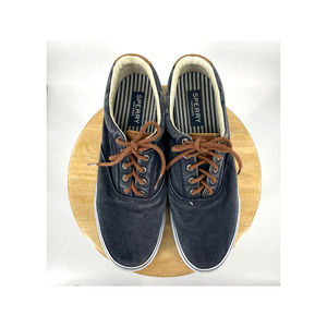 Sperry Top Sider Men's Chambray Lace Up Sneaker Shoes 13
